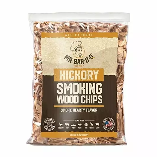 Mr. Bar-B-Q Hickory Wood Smoking Chips 6 Per Case BBQ and Grilling