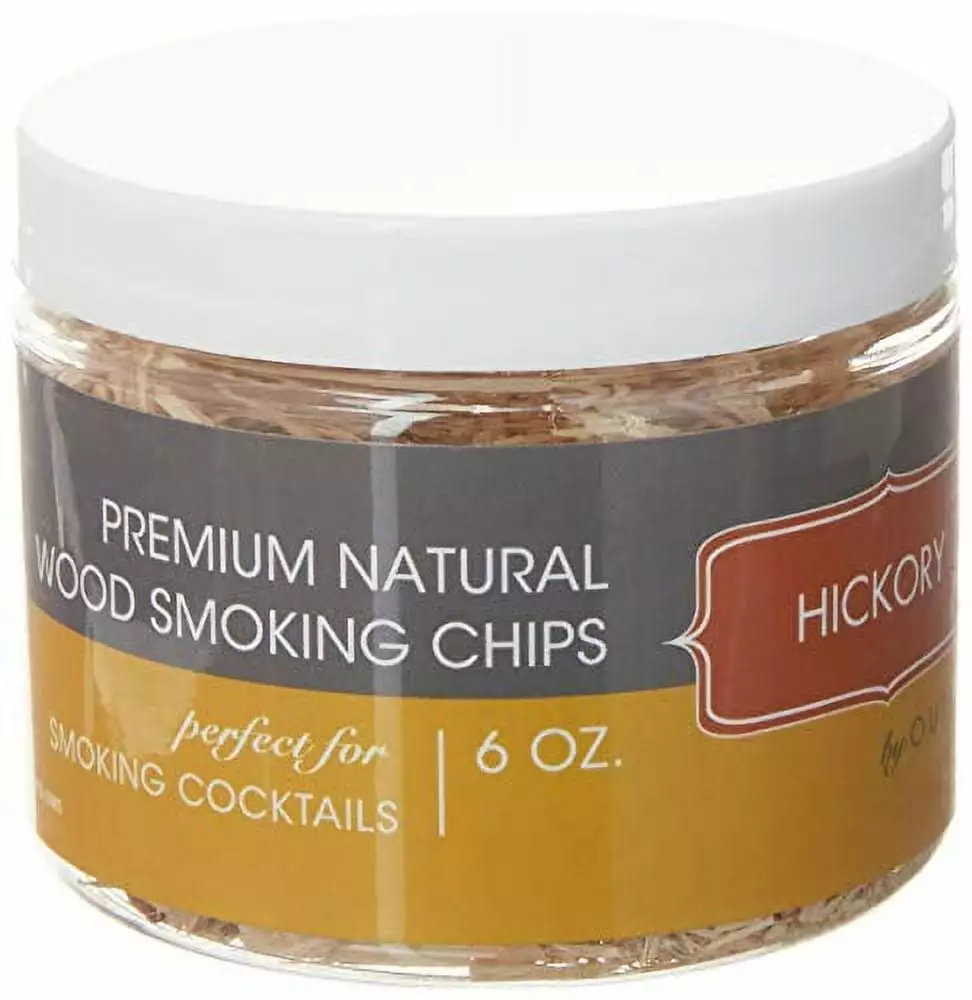 Outset Kiln-Dried Natural Hickory Wood Smoking Chips 6 oz Barbecue