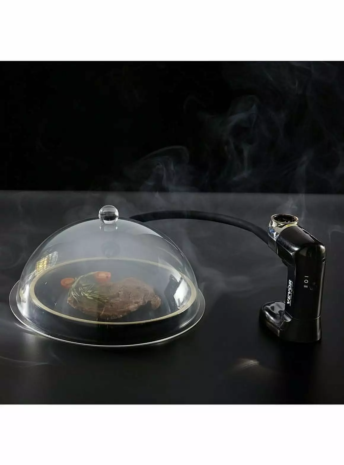 BENTISM Cocktail Smoking Gun Kit Handheld Food Drink Wood Smoke Infuser Travel-friendly