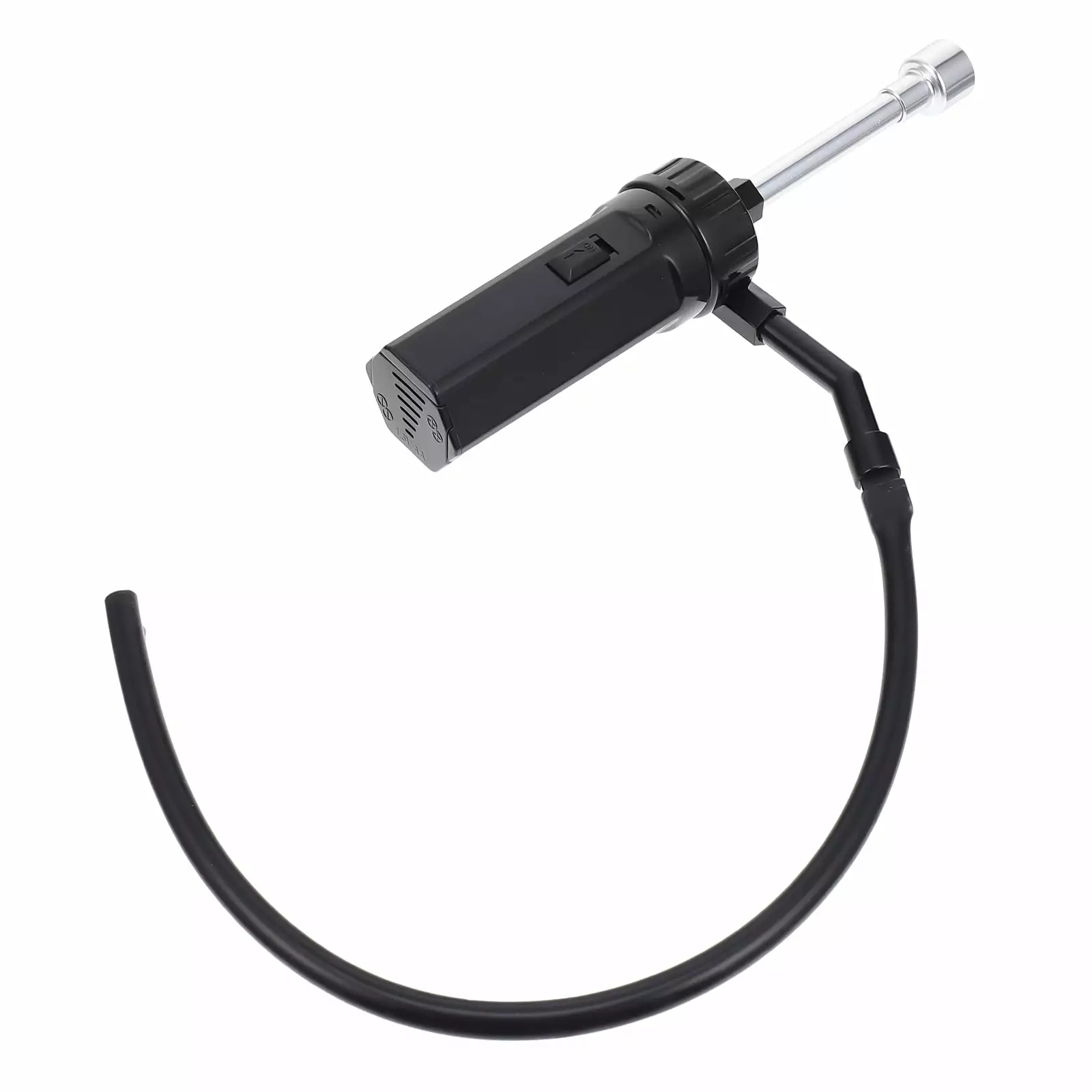 Reusable Food Smoker Extension Tube Restaurant Smoke Infuser Black
