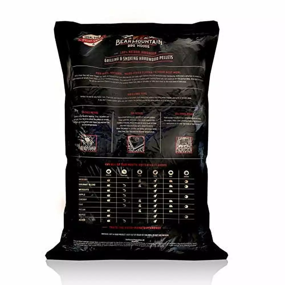 Bear Mountain BBQ Luxury 20 Pounds Mesquite Smoker Pellets 3 Pack