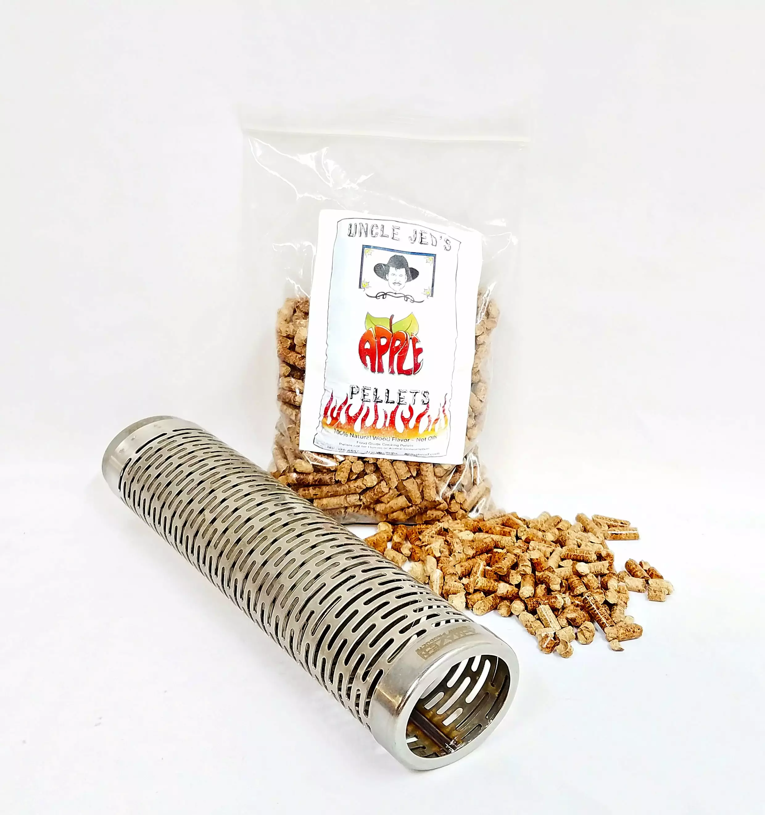 BBQ Grill Smoke Tube Kit 1LB Pellets Adding Smoke Flavor to Grilled Foods Green Mountain Grills