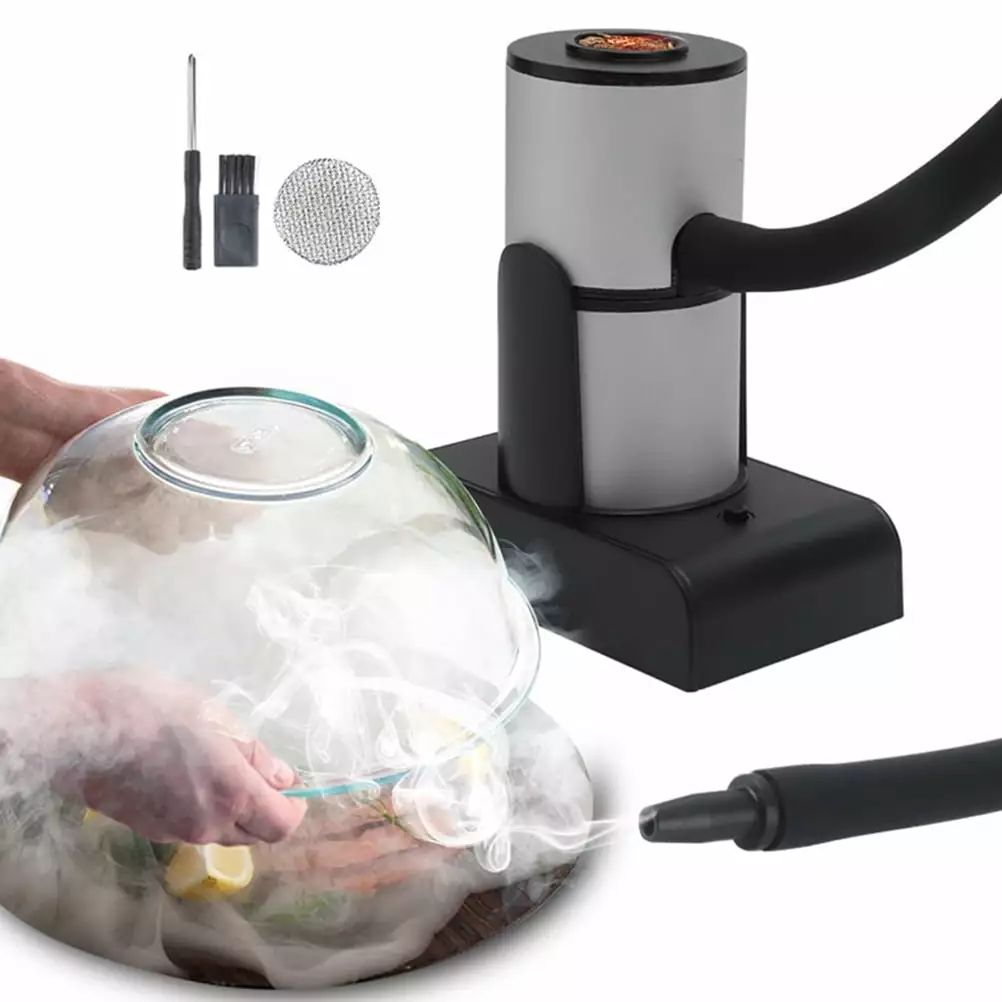 Travel-friendly Handheld Smoke Infutilizer Cocktail Food Drink Smoking Barbecue OuKan