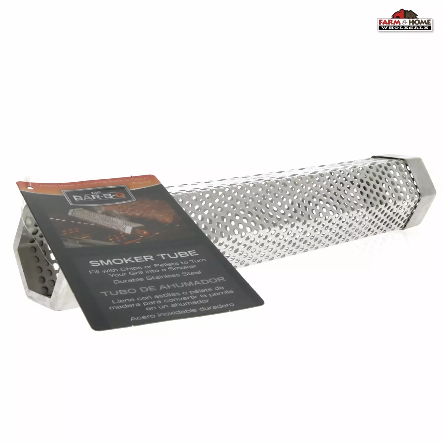 BBQ Grill Smoker Smoking Tube 12 Wood Chips Pellet Smoking Mr. Bar-B-Q