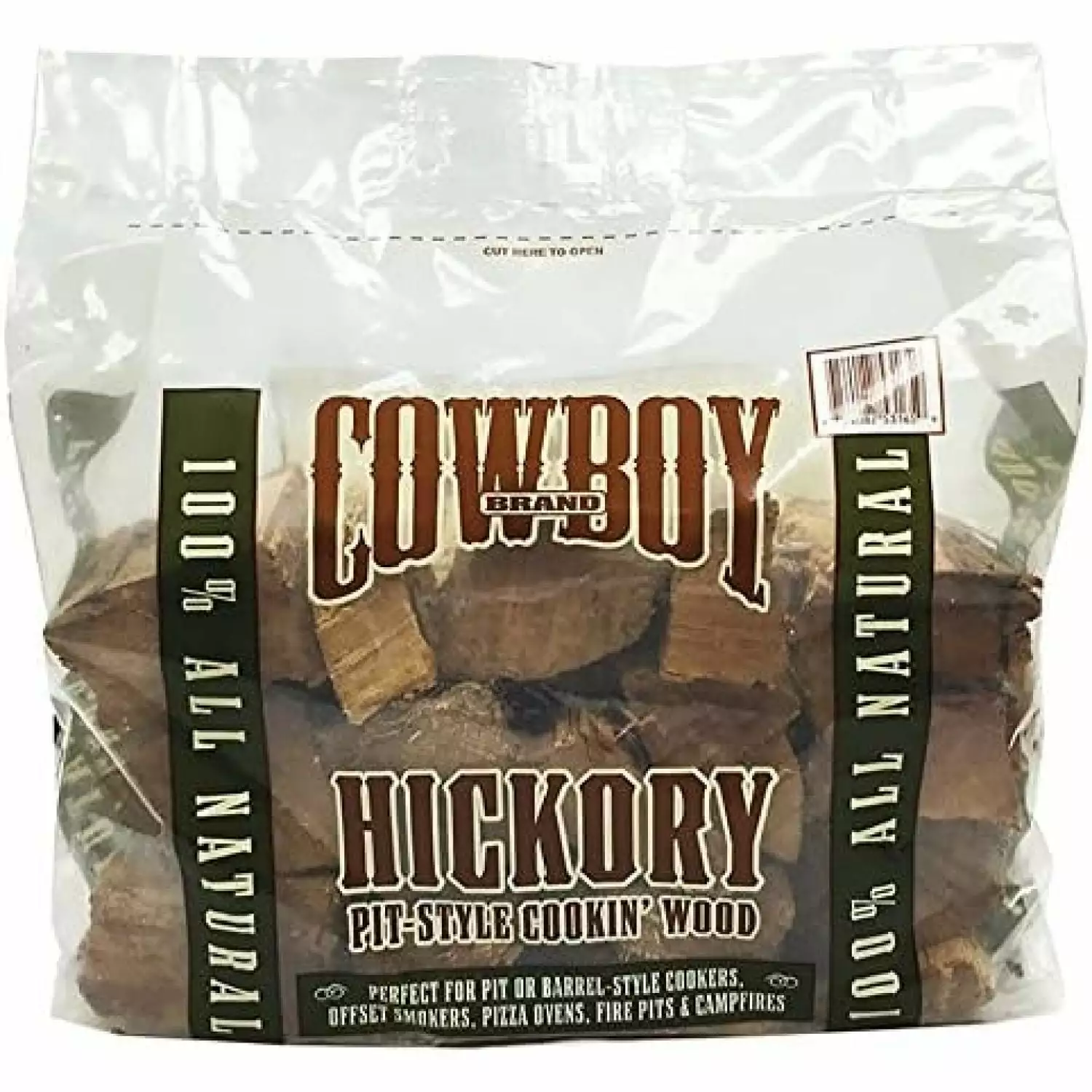 Cowboy Charcoal 21-lb Hickory Wood Chunks BBQ and Smoking