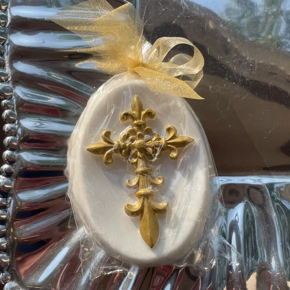 Seed Packet BEAUTIFUL CROSS GUEST SOAP