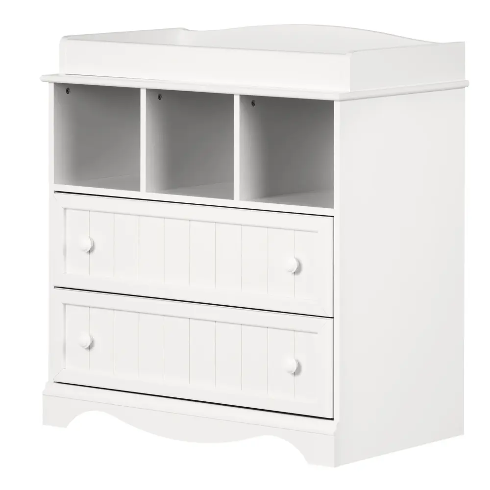 Savannah Changing Table - Pure Chalk