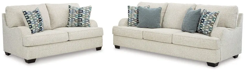 Valerano Living Room Set - Elegant Sofa and Loveseat Combination
