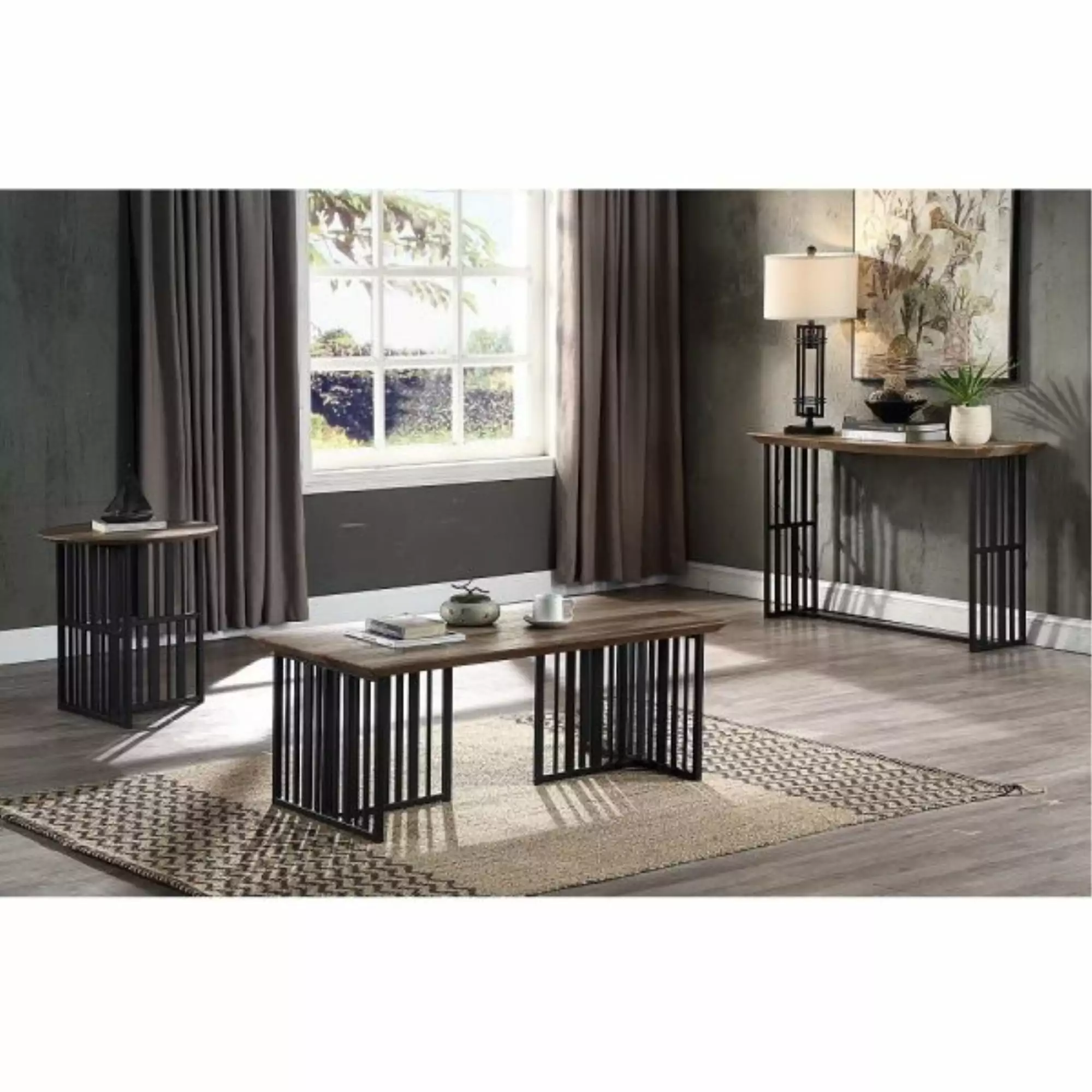 Acme Furniture Zudora Sofa Table Living Room Entryway Console