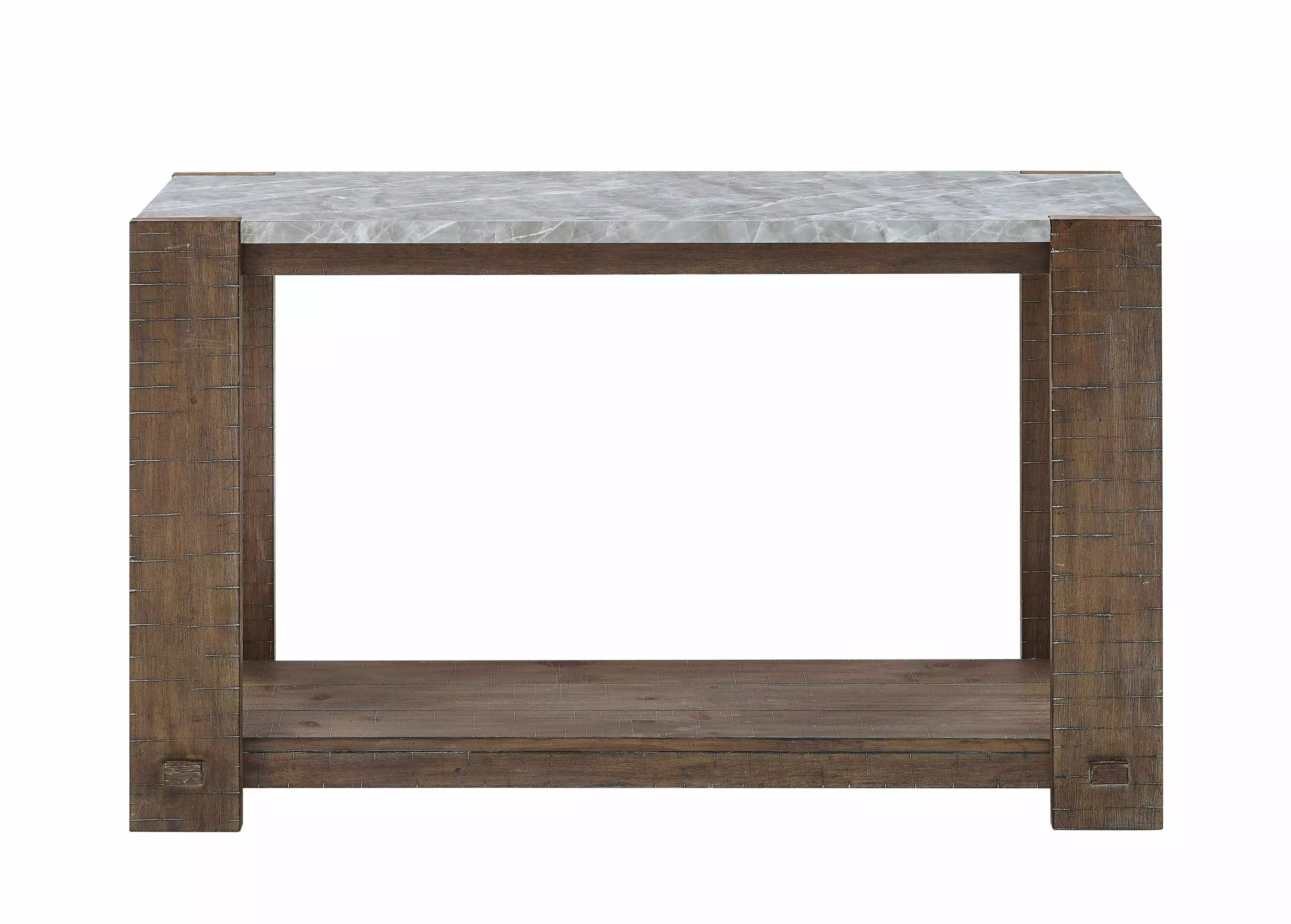 Sintered Stone Sofa Table Brown Durable Modern Console Table Living Room and Hallway Console Jamini