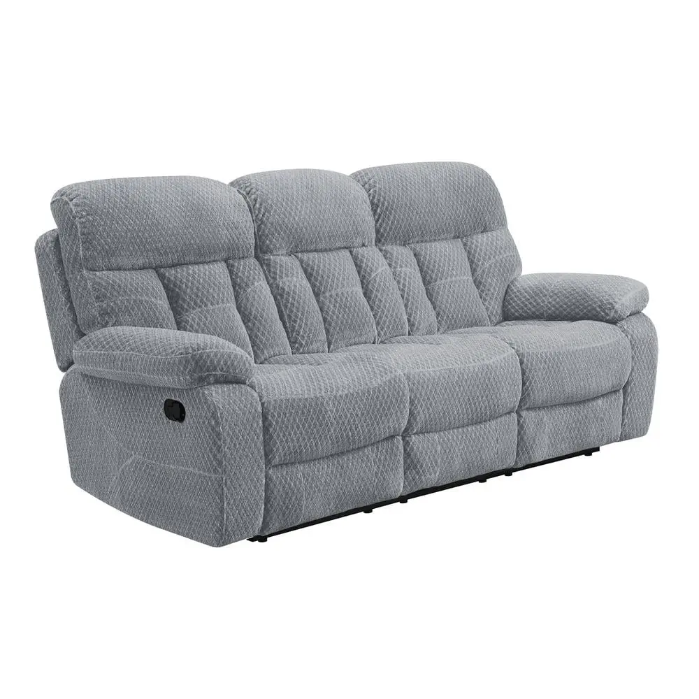 New Classic Furniture Bravo Stone Polyester Fabric Manual Sofa