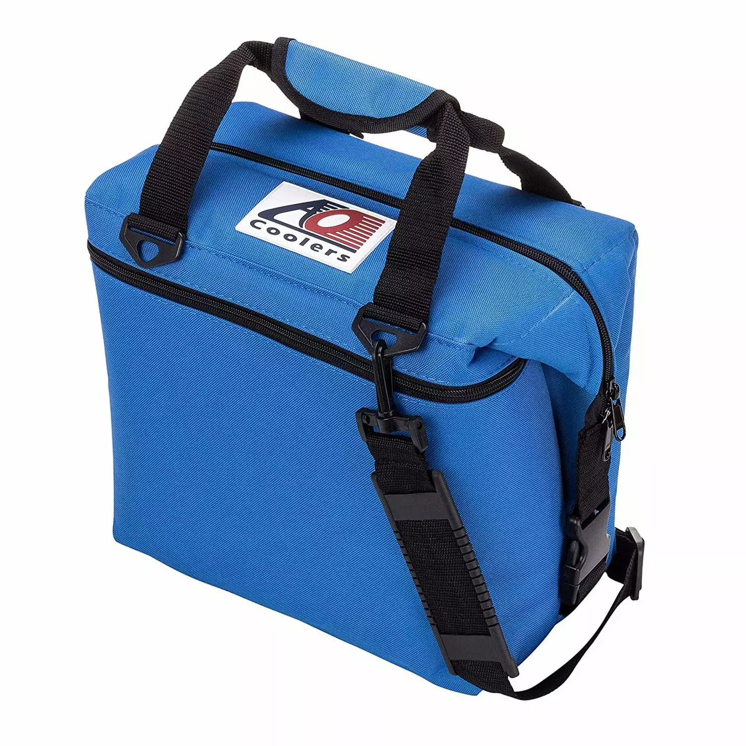 AO Coolers AO24CH 24 Can Soft Cooler High Density Insulation Royal Blue