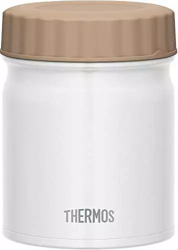 Thermos Vacuum Insulated Soup Jar White 300ml JBT-300 WH Hot Meals
