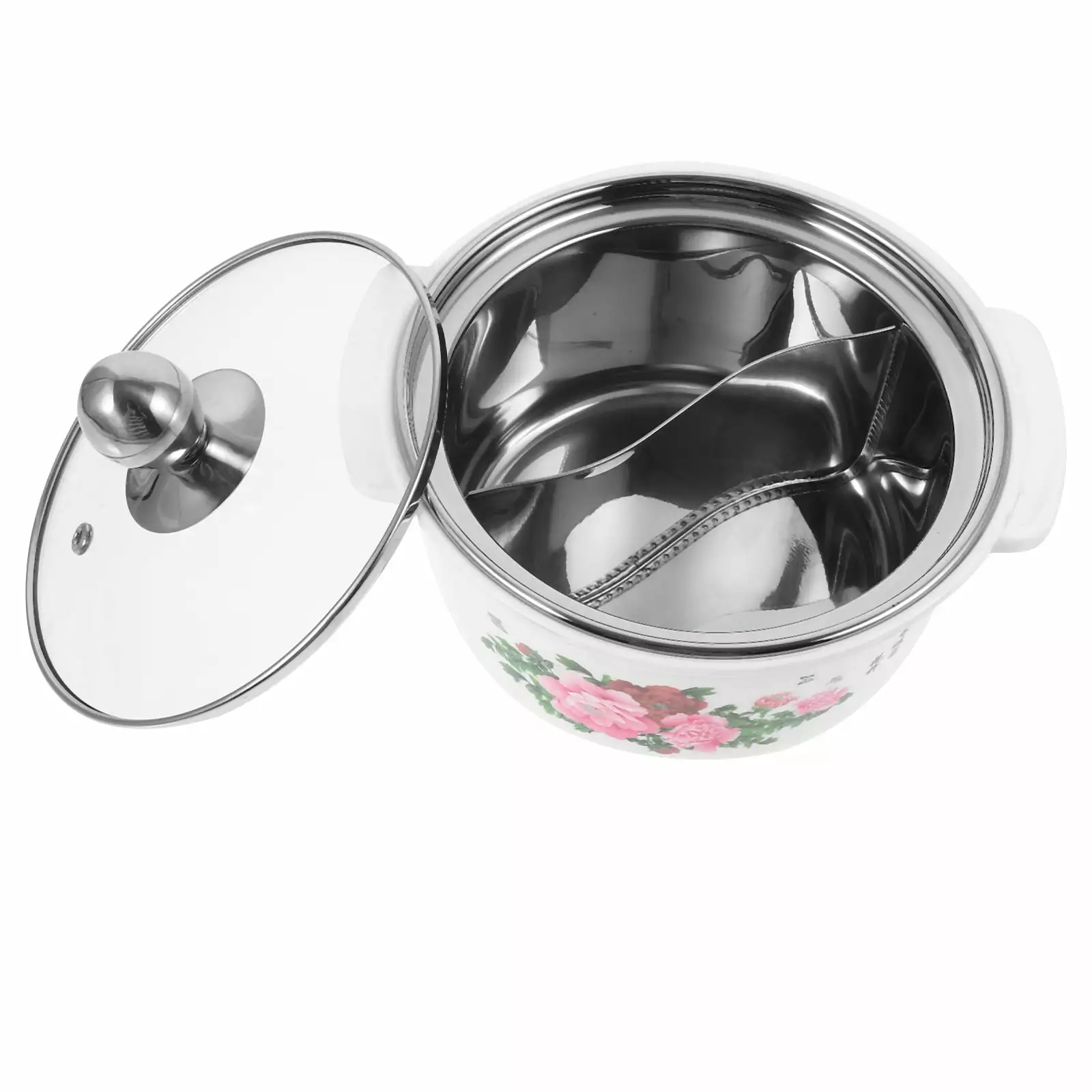 Melamine Shabu Pots Small Pasta Stove Tiny Camping Cookware Stainless Steel Ramyun Cooker