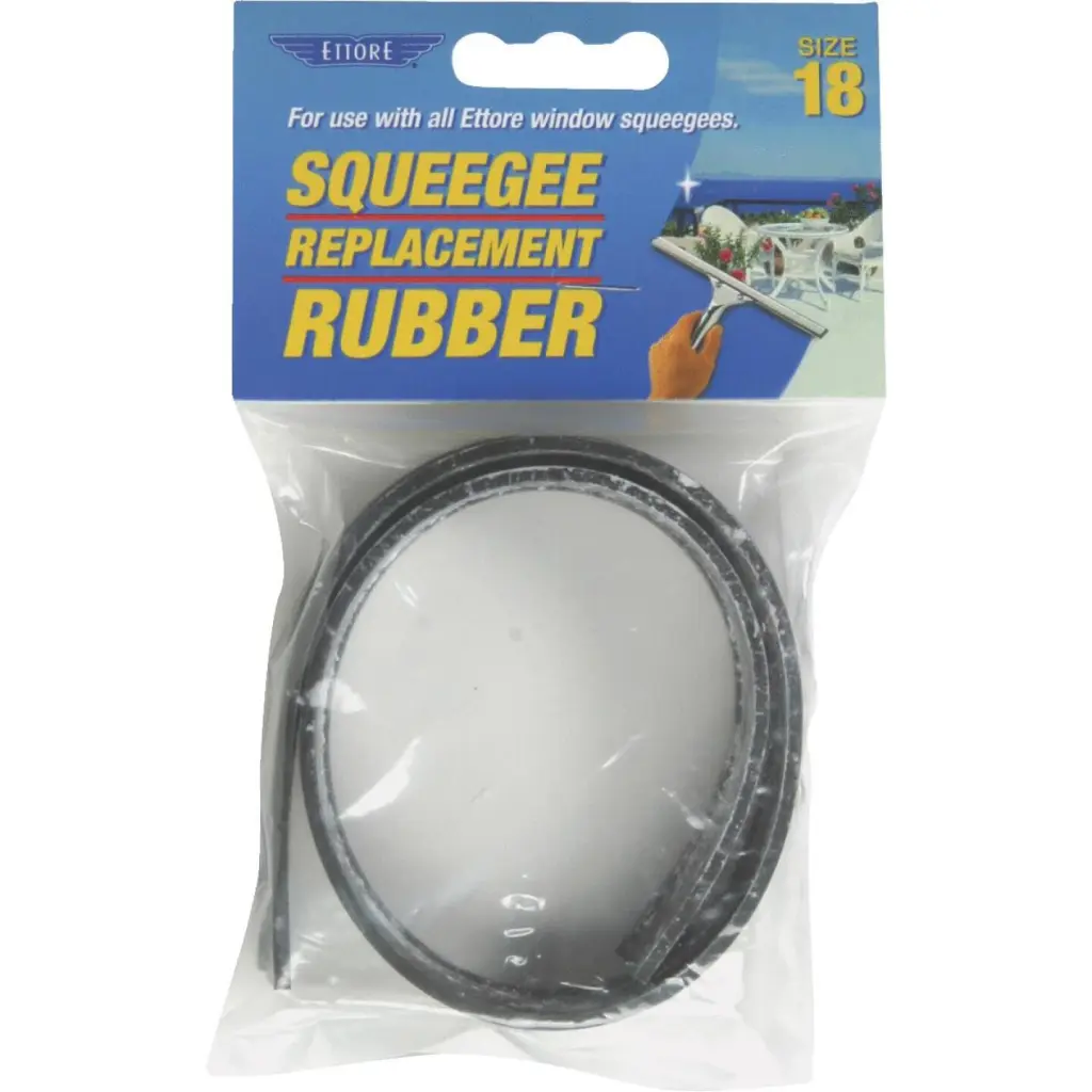 Ettore 18 . Neoprene Squeegee Blade Replacement Professional Use
