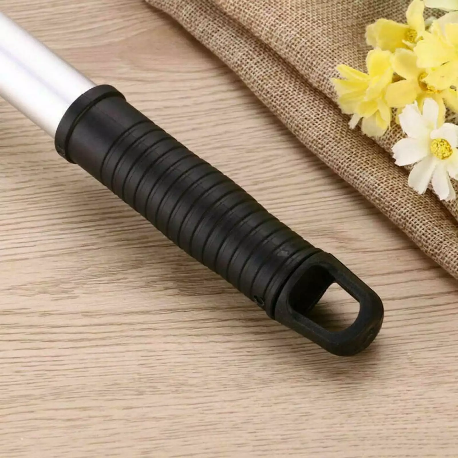 Extendable Rubber Window Cleaning Squeegee Sponge Windshield Never Dull Metal Polish Basket Fryer Pan Hanger Washing Gadge...