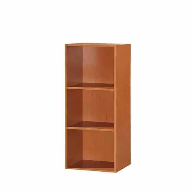 3 Shelf Bookcase Cherry Wood Bookcase Home Office MadeToOrder