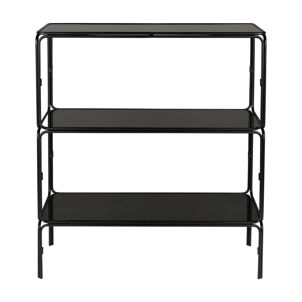 Layla Shelving Unit - Jet-black