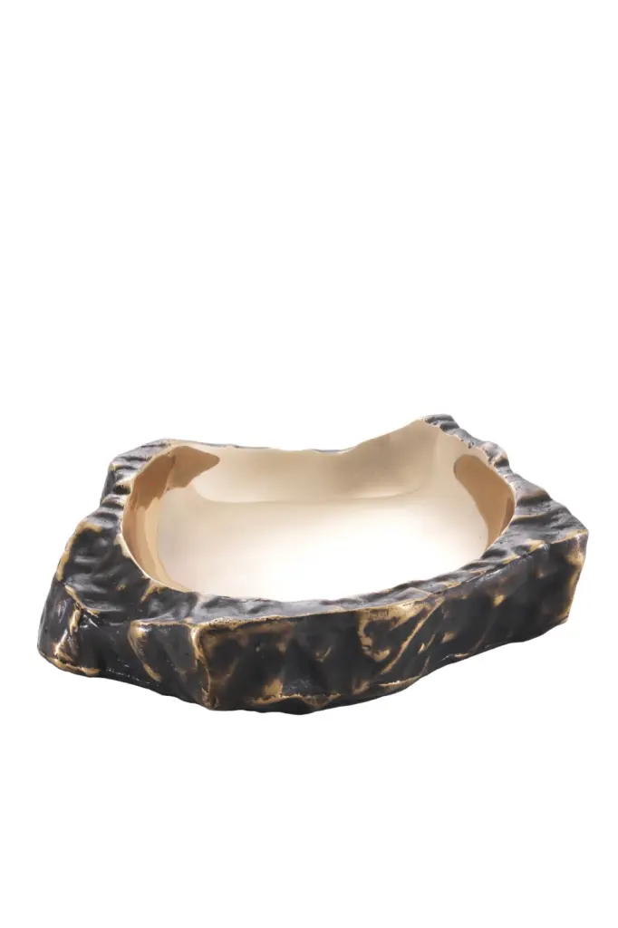 Natural Rock Bowl Eichholtz Callas Minimalist Home Decor Centerpiece