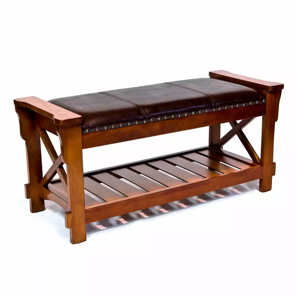 All Things Cedar Storage Bench Black Outdoor or Indoor Use Benches