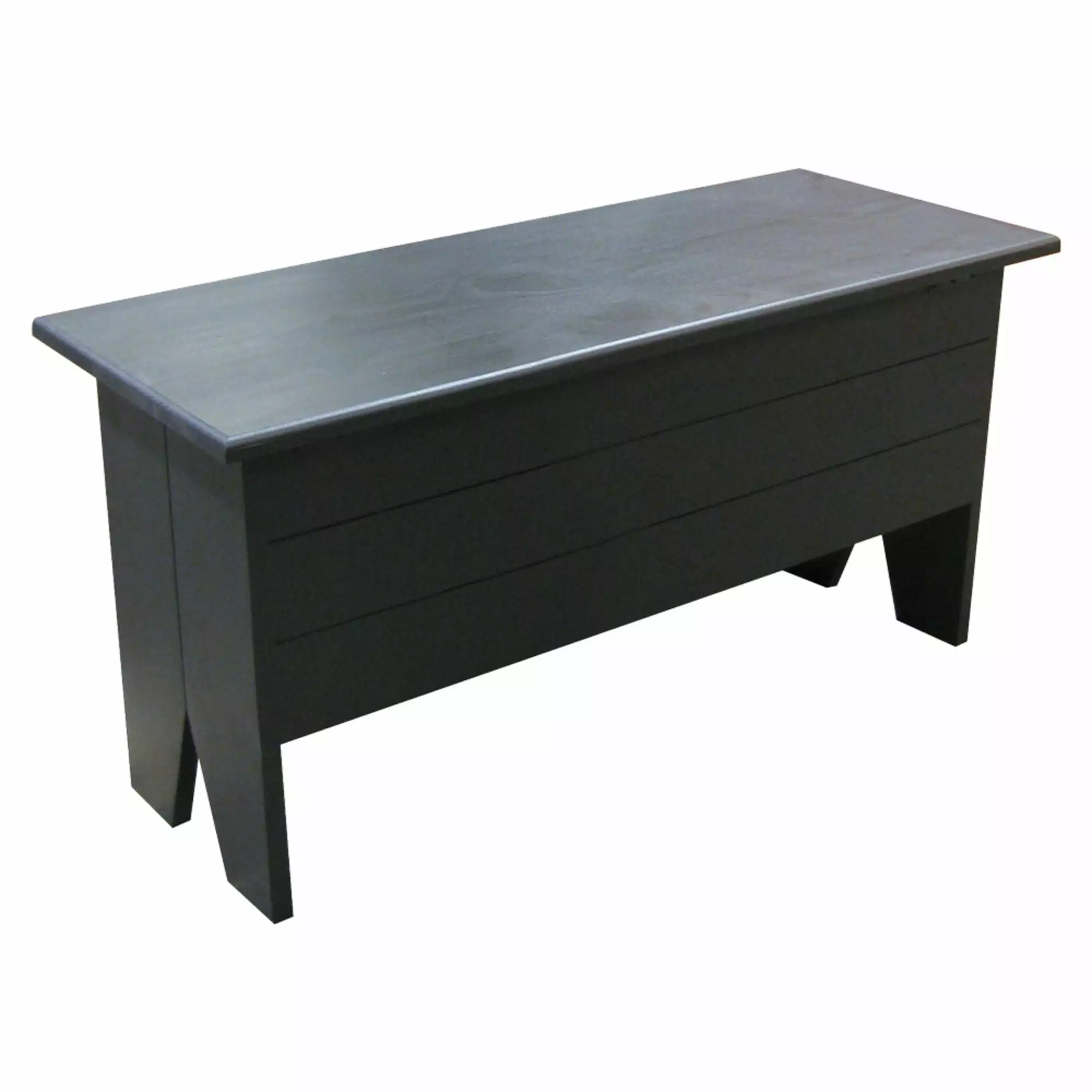 Contemporary Home Living 3 Foot Distressed White Storage Bench Rustic Comfortable Entryway Seat Benches
