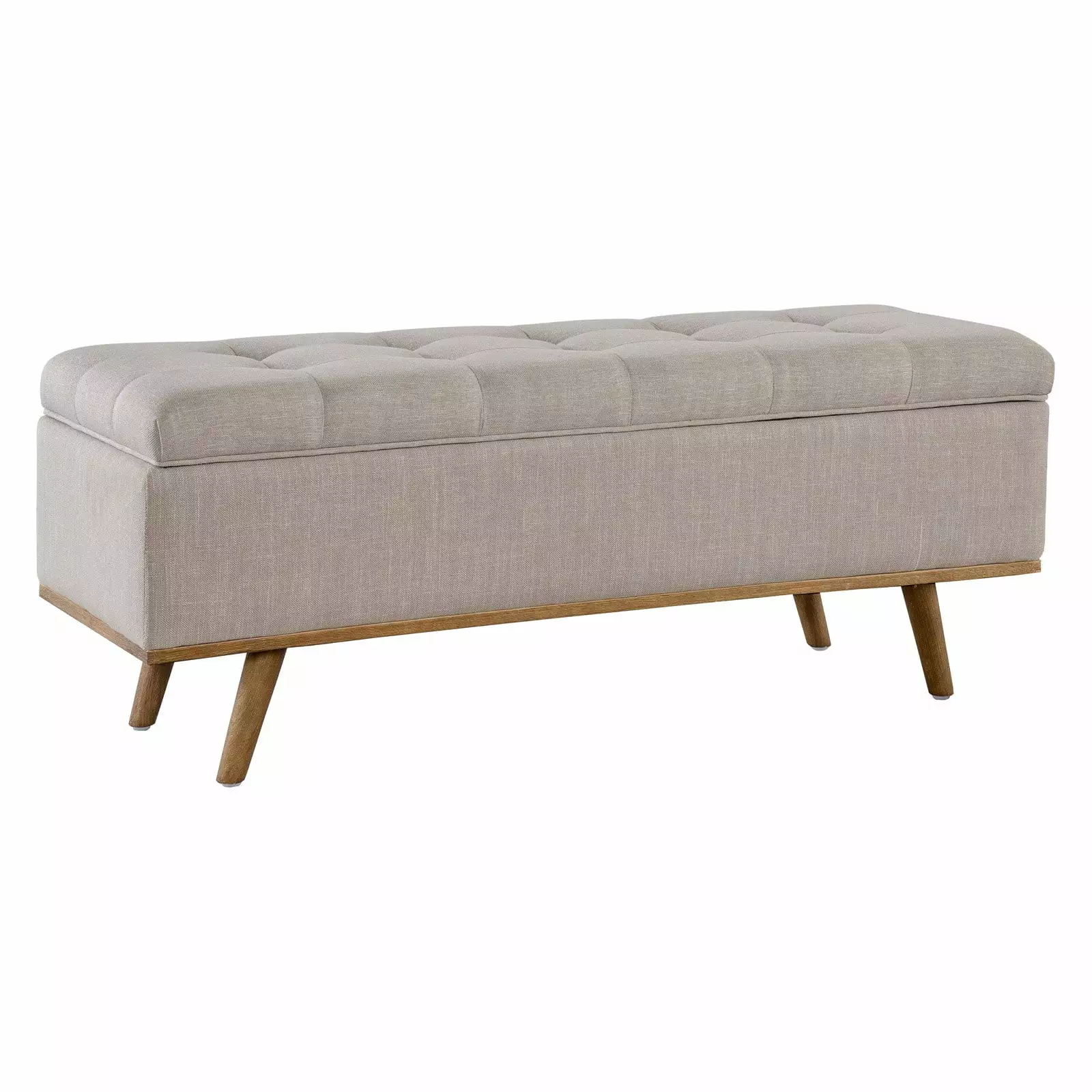 Kosas Home Stimpson Storage Bench Lift Top Living Room or Bedroom Benches