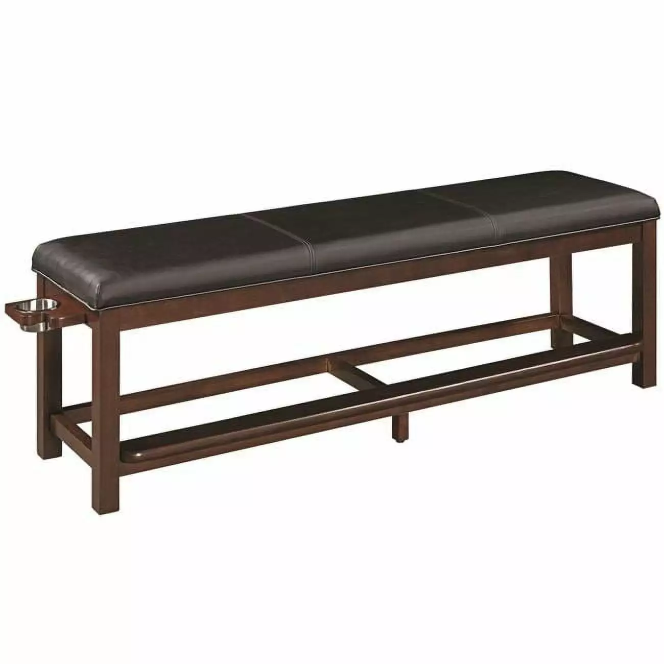 Spectator Storage Bench Cappuccino Finish Home or Office Benches LatestLuxury