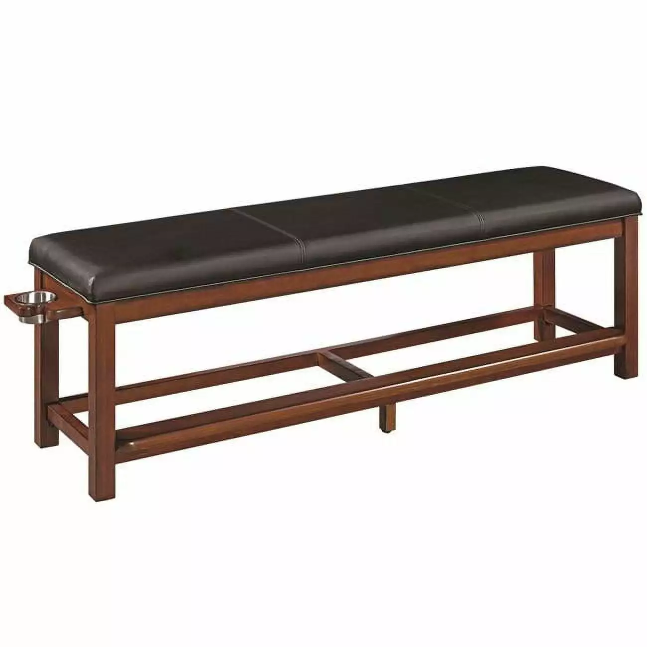 Spectator Storage Bench Chestnut Finish Bedroom or Living Room Benches LatestLuxury