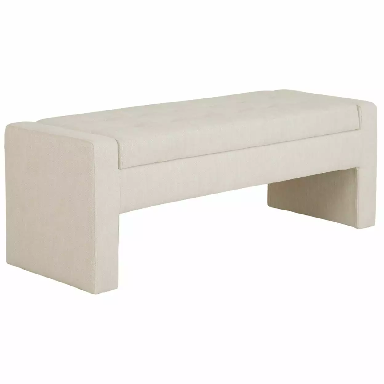 Gillian Storage Bench Cream - Stylish Living Room or Bedroom Storage Solution Benches Madison Park