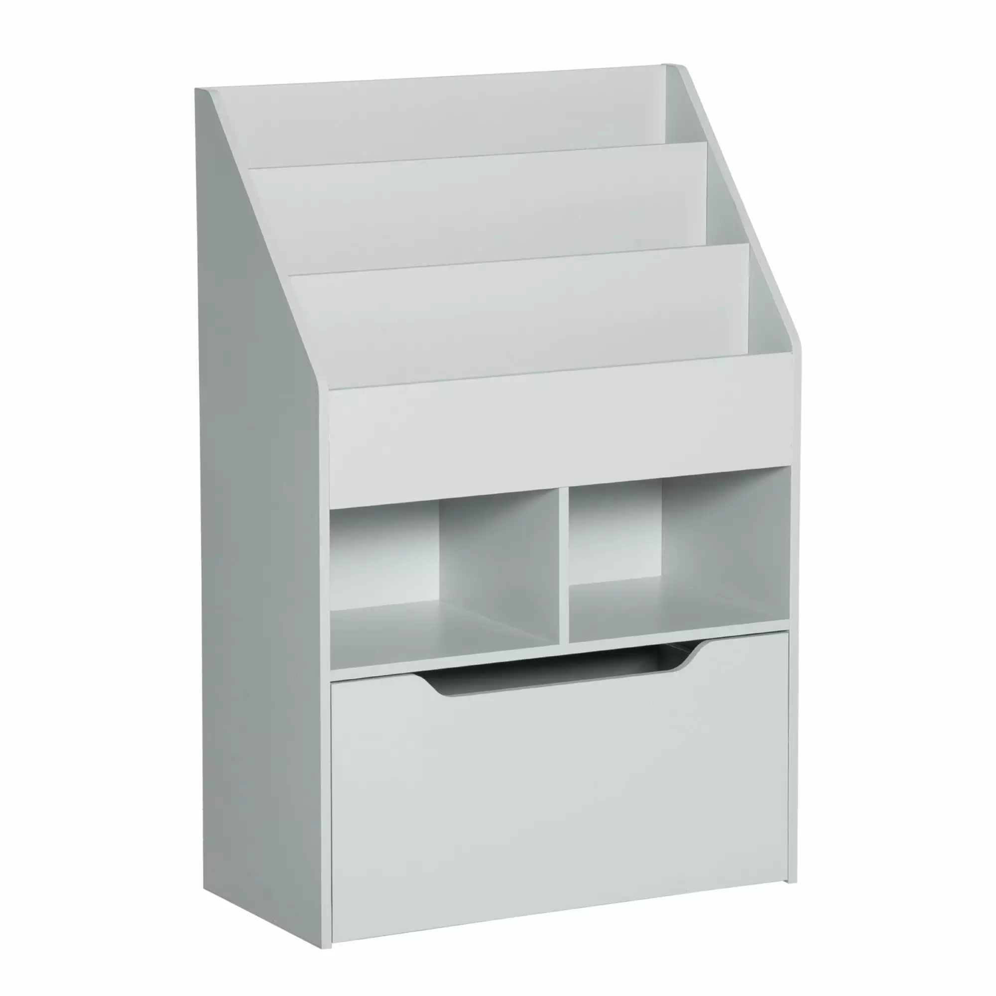3-Tier Kids Bookcase Storage Compartments and Drawer - Stay Organized This Stylish Bookcase Yeah Depot