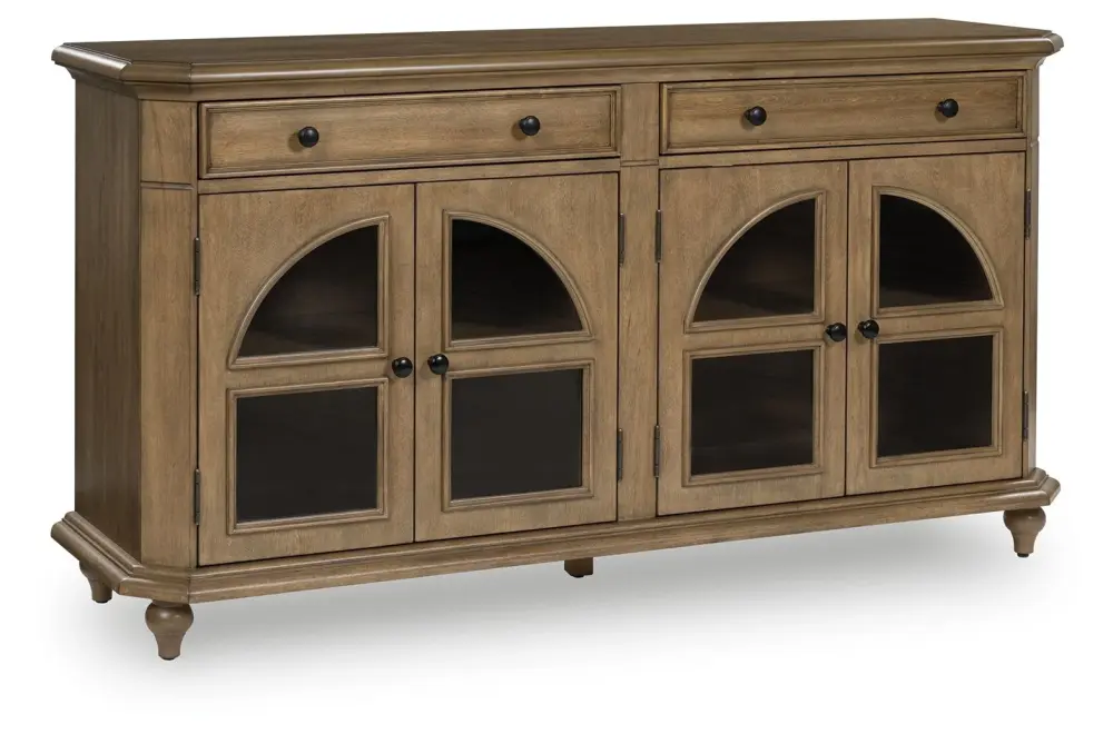 Barlomore - Accent Cabinet - Chestnut Walnut Finish