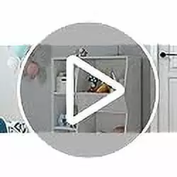 HORSTORS Toy Storage Organizers Kids Bookcase and Bookshelf Open Muti-Bins Toy Storage Display Cabinet brand