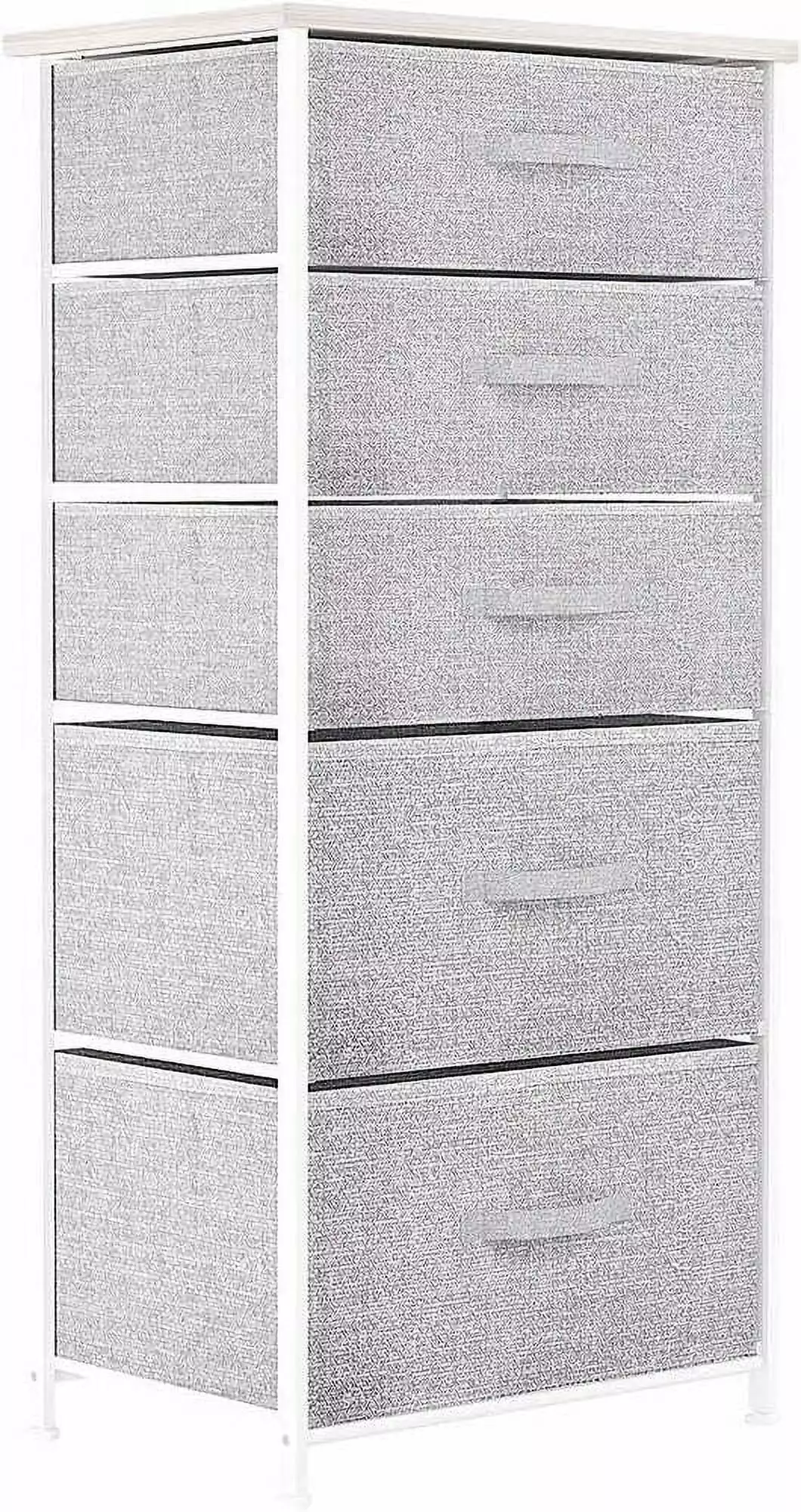 Fabric Storage Tower Dresser Drawer Unit Bedroom Living Room Organization LilyLus