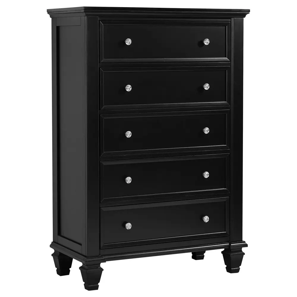 Diamond Modern Furniture COA Sandy Beach 5-Drawer Chest 201325