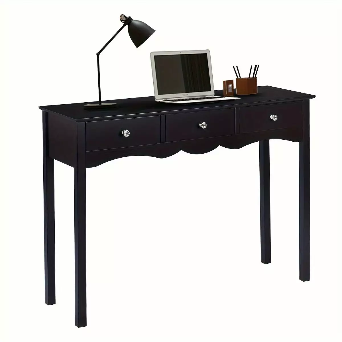 Console Table Entryway Storage 3-Drawers Hall Table Desk Living Room Bedroom Entryway Multifunctional Usage Accent Side So...