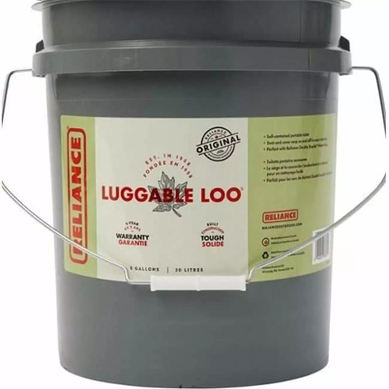Reliance Products EPP-B25550032 5 gal Bucket Storage and Transport