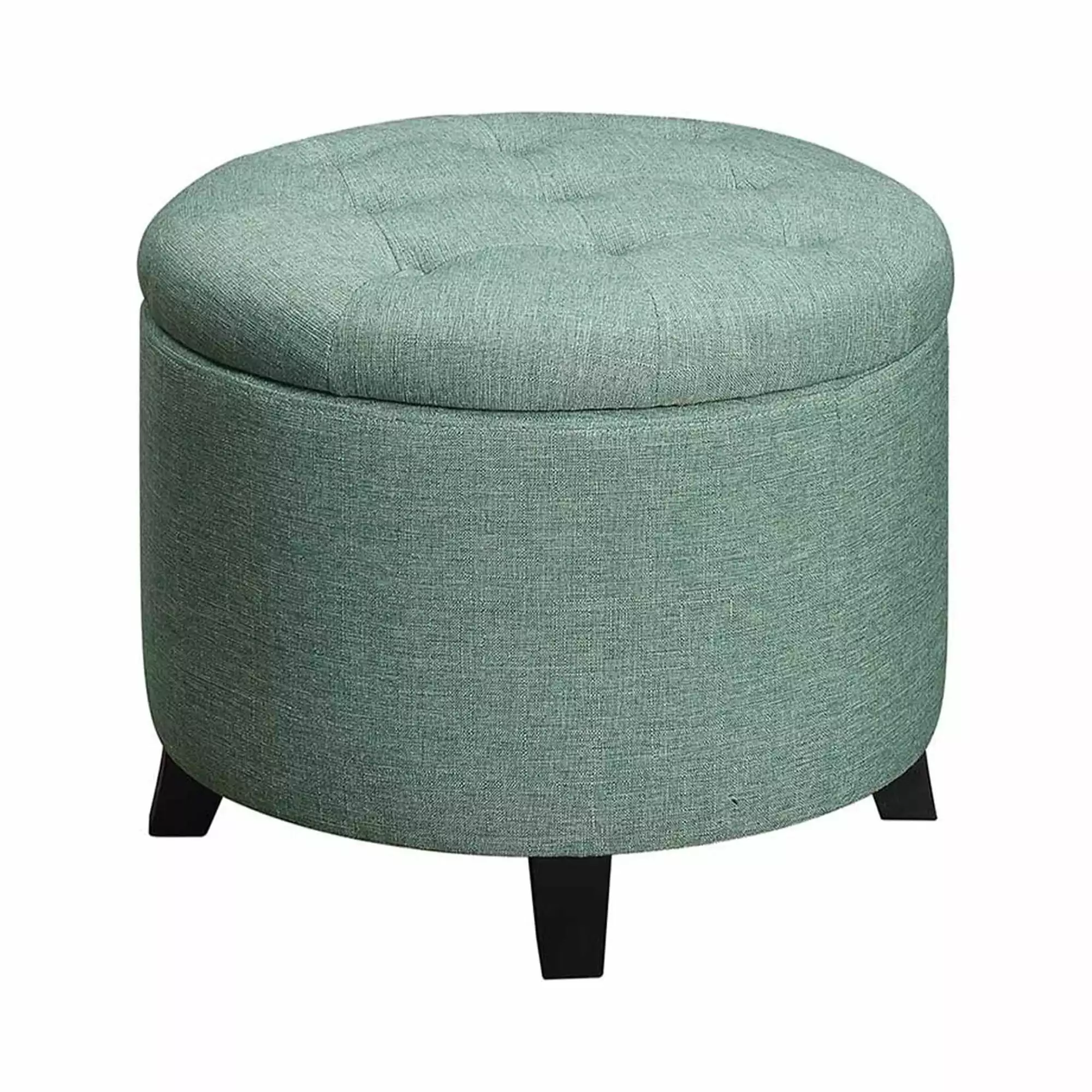 Ergode Designs4Comfort Round Storage Ottoman Living Room Ottomans