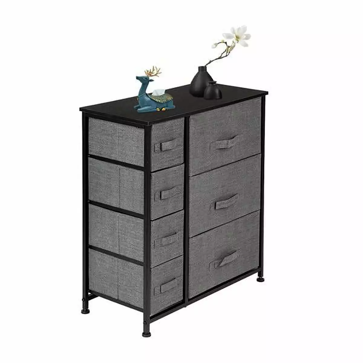 Dresser 7 Drawers Furniture Storage Tower Unit Bedroom Hallway Closet Office Organization YTTX