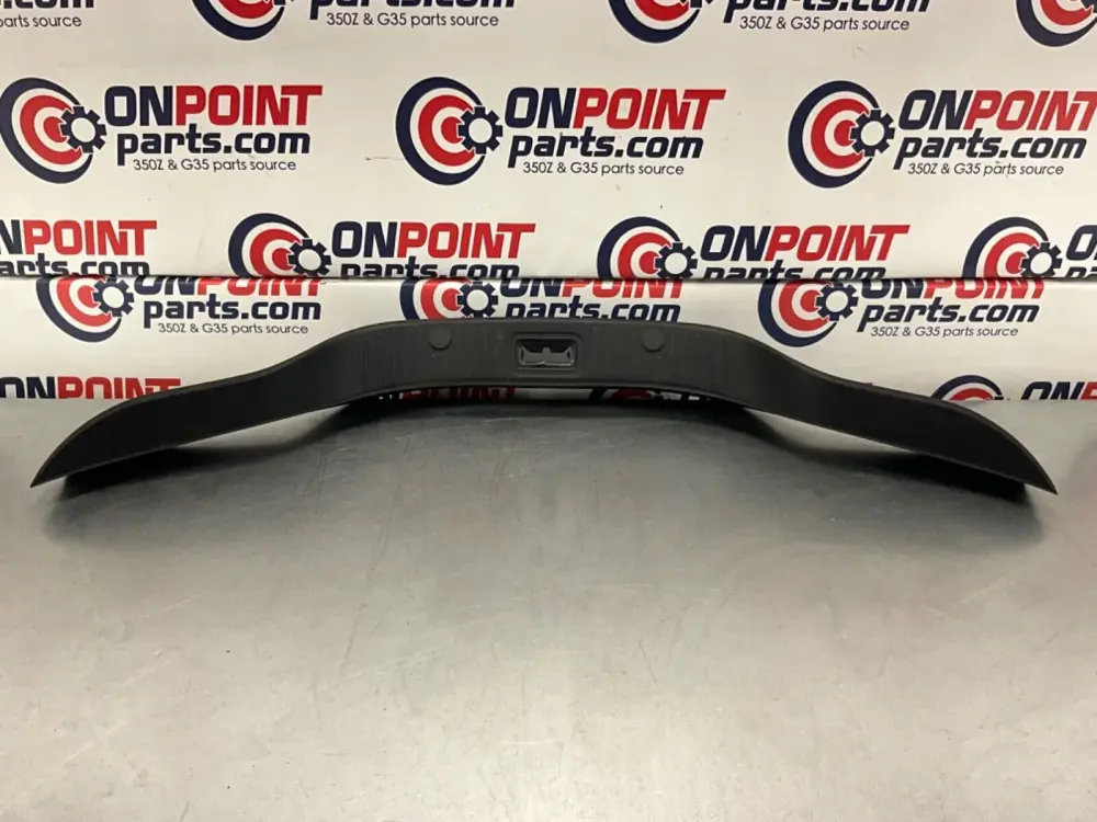 2007 Infiniti V35 G35 Coupe Rear Trunk Latch Trim 84992 OEM 11BGYE7