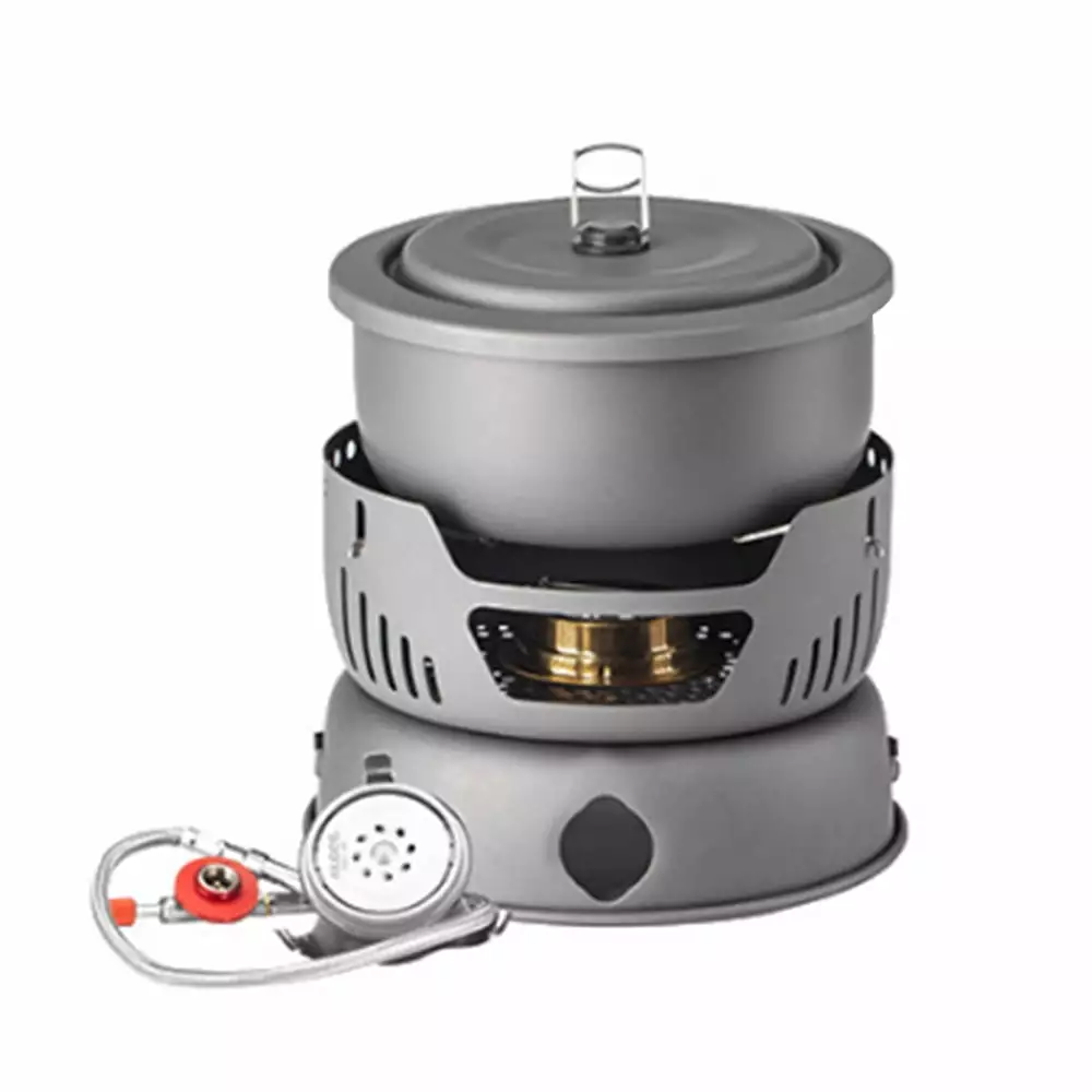 12pcs Portable Stove Set Picnic Cookware Kit BBQ Accessories Outdoor Cooking