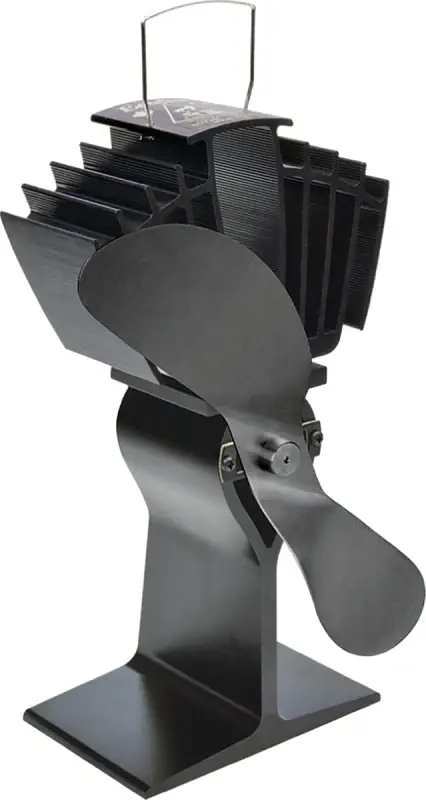 Ecofan 812AMXBX Stove Fan, 175 cfm Air, Ebony