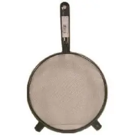8-Inch Stainless Steel Mesh Wire Strainer Assorted Colors Various