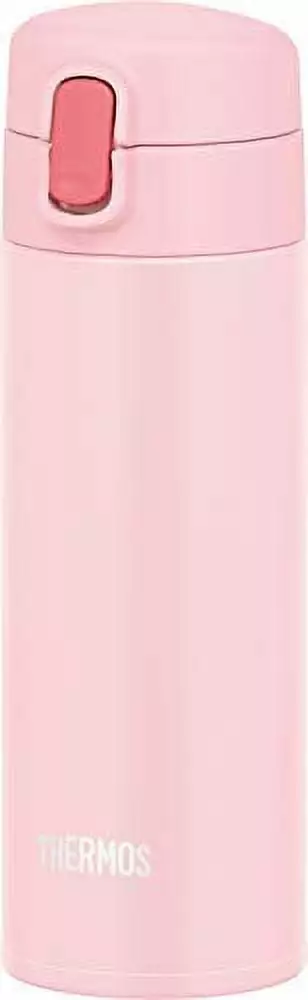 Thermos Vacuum Insulated Straw Bottle 350ml Light Pink Easy Drinking