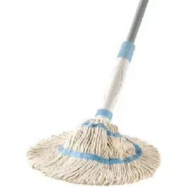 Cotton Twist Mop Floor Cleaning Absorbent Fibers Home Pro