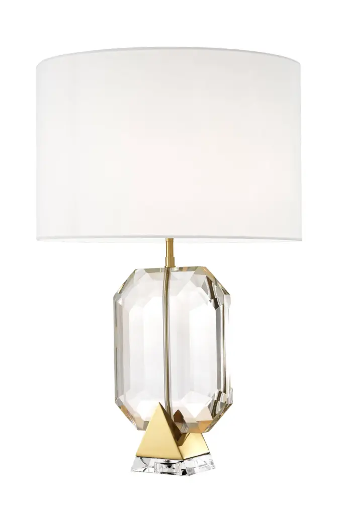 Eichholtz Emerald Glass Table Lamp Elegant Home Decor
