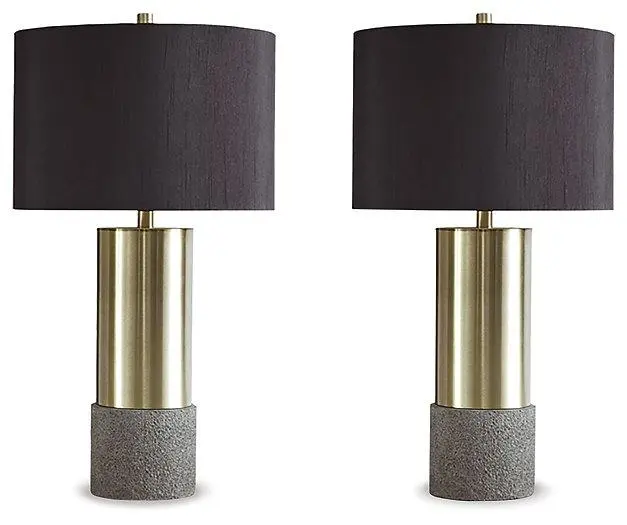 Jacek Set 2 Modern Table Lamps Bedside