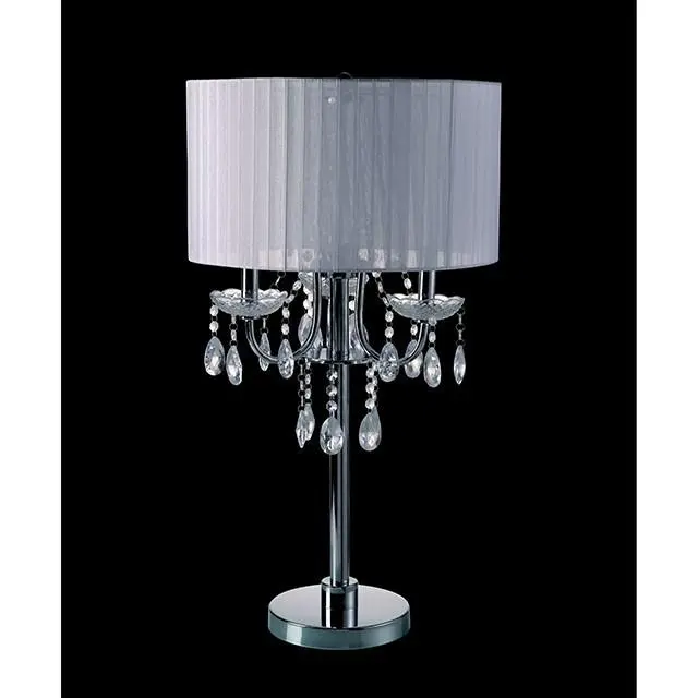 Jada White Table Lamp Bedside or Desk