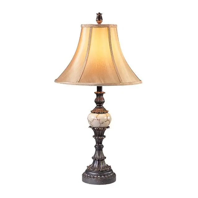 Rosalie Antique Black Table Lamp Set 2 - Vintage Style Lamps