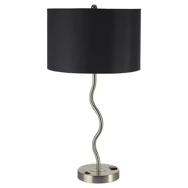 Sprig Black Table Lamp Set 2 Modern Bedside Lighting Fixtures