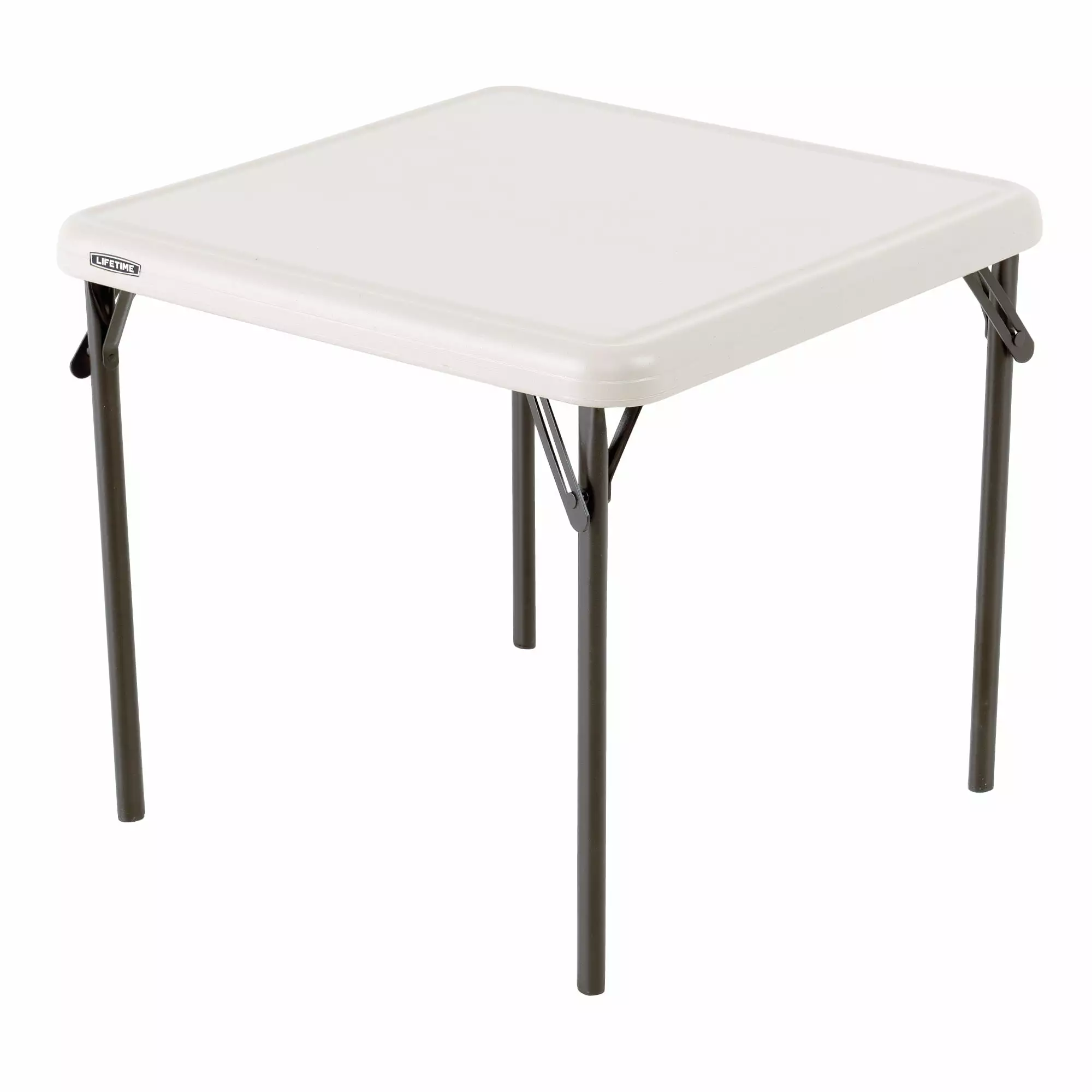 Lifetime Childrens Square Folding Table Indoor Outdoor Almond 80425